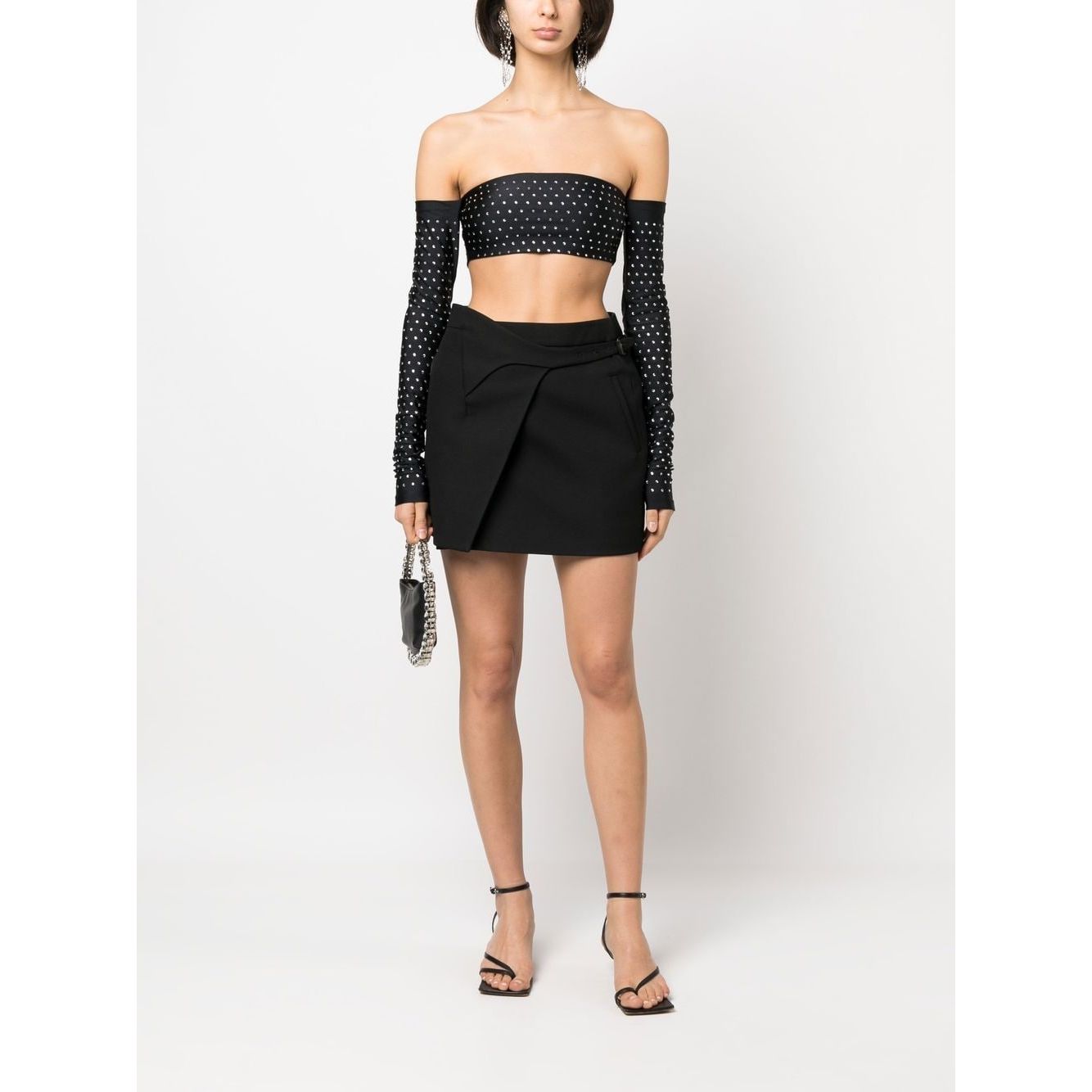 THE ANDAMANE Top Black Topwear