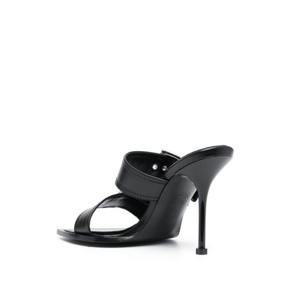 Alexander McQueen 100mm Buckled Leather Sandals