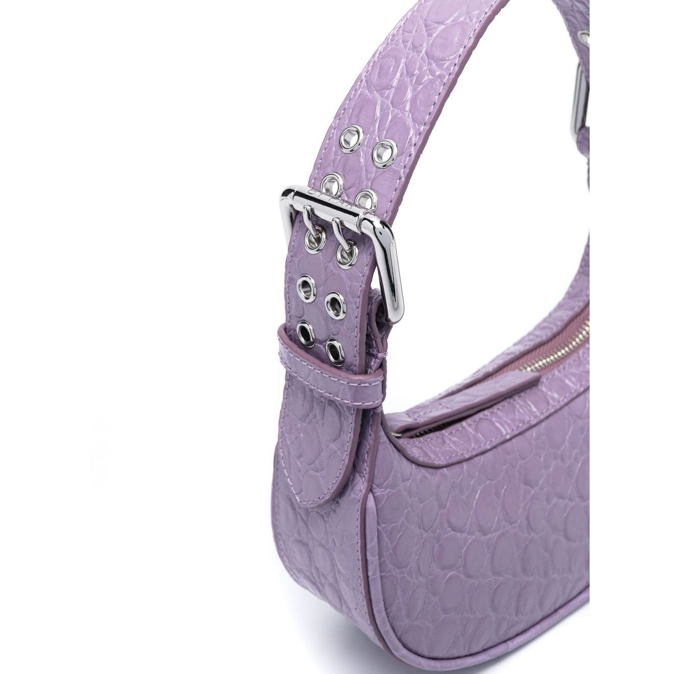 Front view with bag zipped and handles upright.