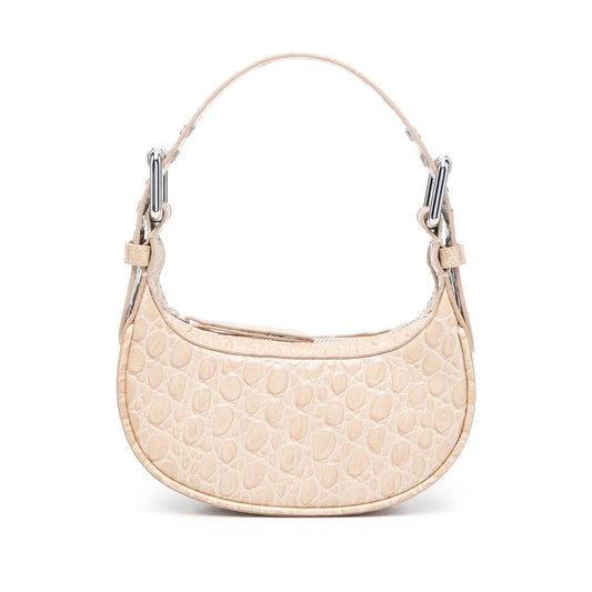 By Far Pre By Far mini Soho crocodile-embossed shoulder bag