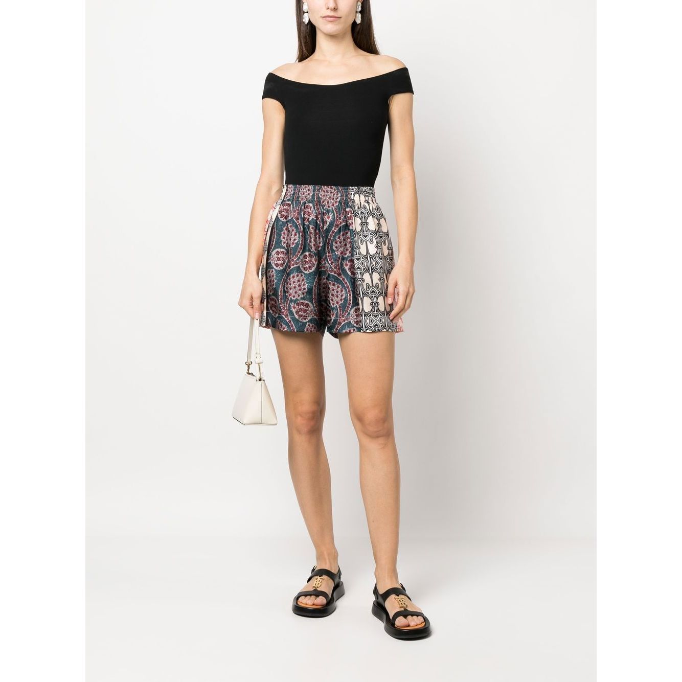 Erika Cavallini Semi-Couture Shorts MultiColour