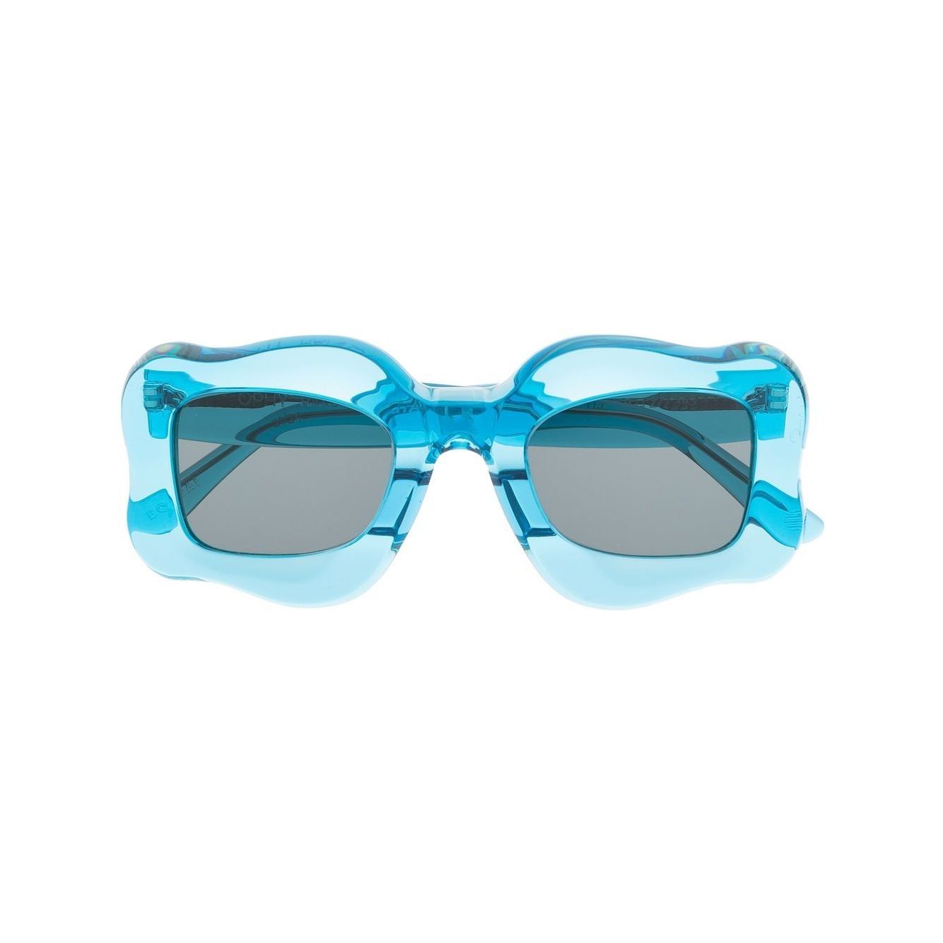 Bonsai oversized curved-frame sunglasses
