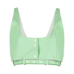 Ganni cropped tank top