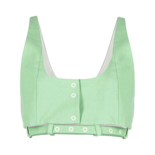 Ganni cropped tank top