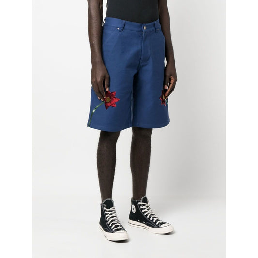 SKY HIGH FARM WORKWEAR Shorts Blue