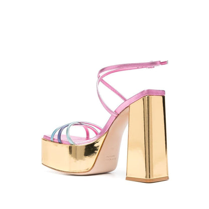 HAUS OF HONEY Sandals Golden
