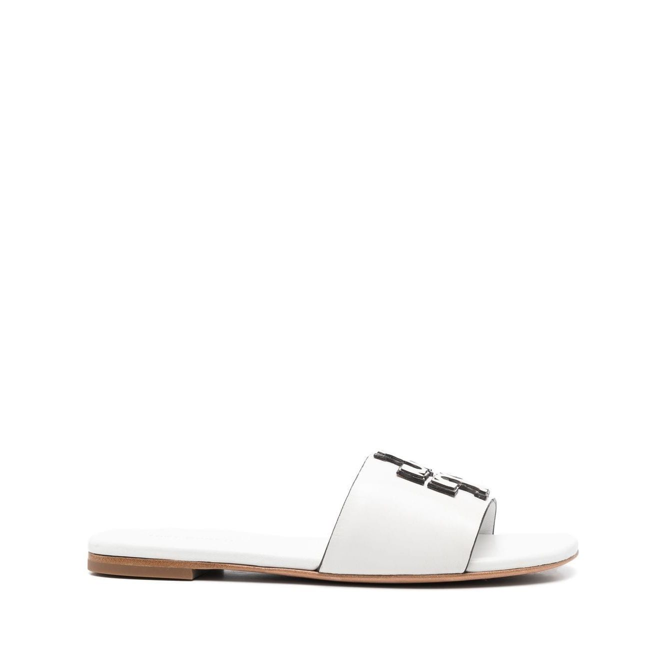 Tory Burch Logo Embossed Slides