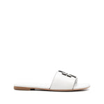 Tory Burch Logo Embossed Slides