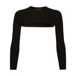 Dolce & Gabbana cropped button-fastening cardigan