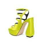 SI ROSSI Sandals Yellow
