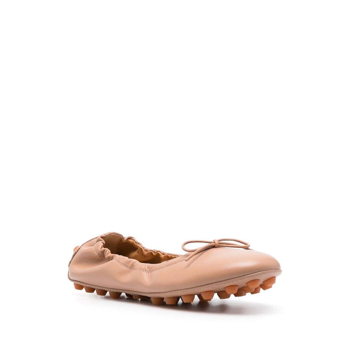 Tod's Bubble leather ballet flats Flat Shoes