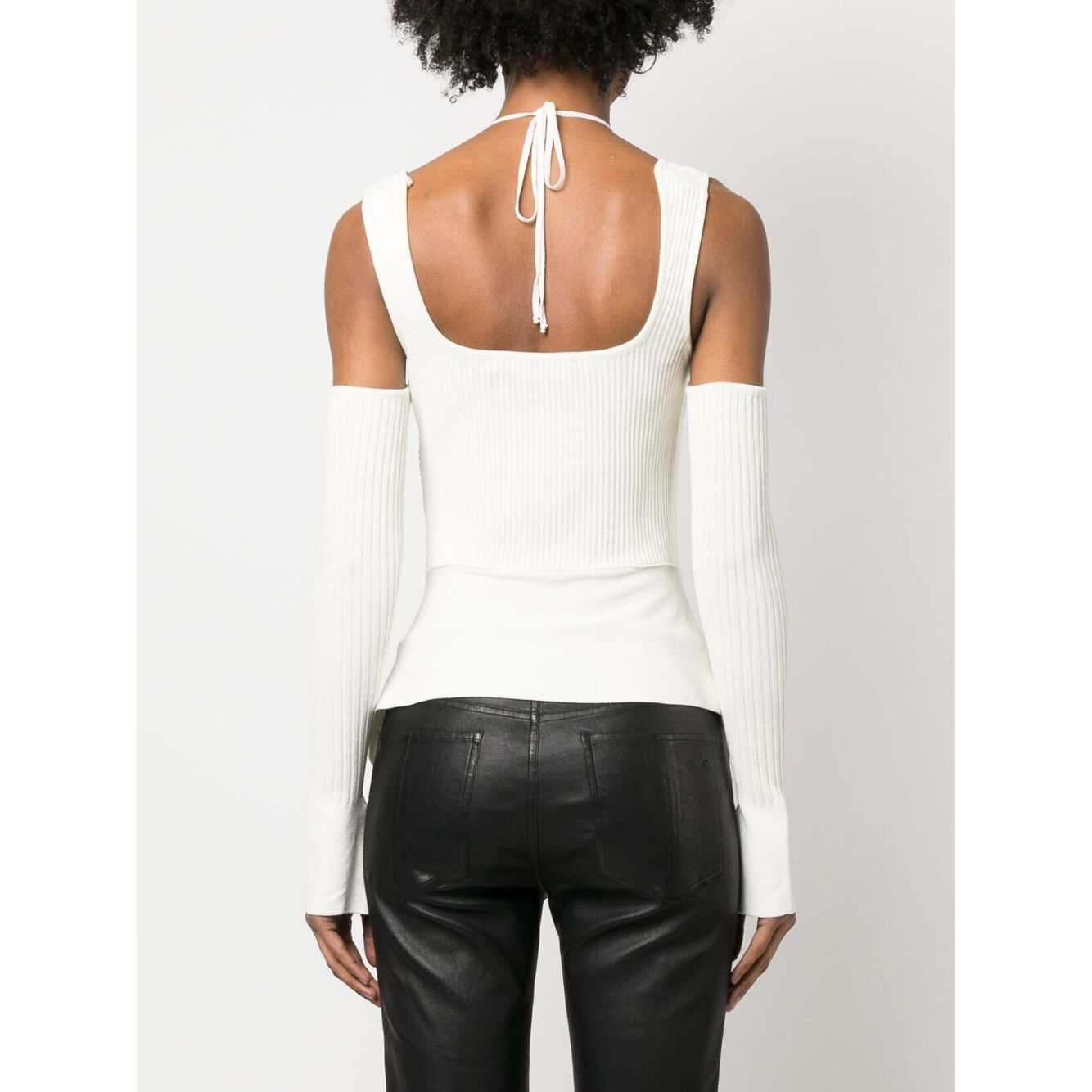 ANDREĀDAMO Andrea Adamo Top White