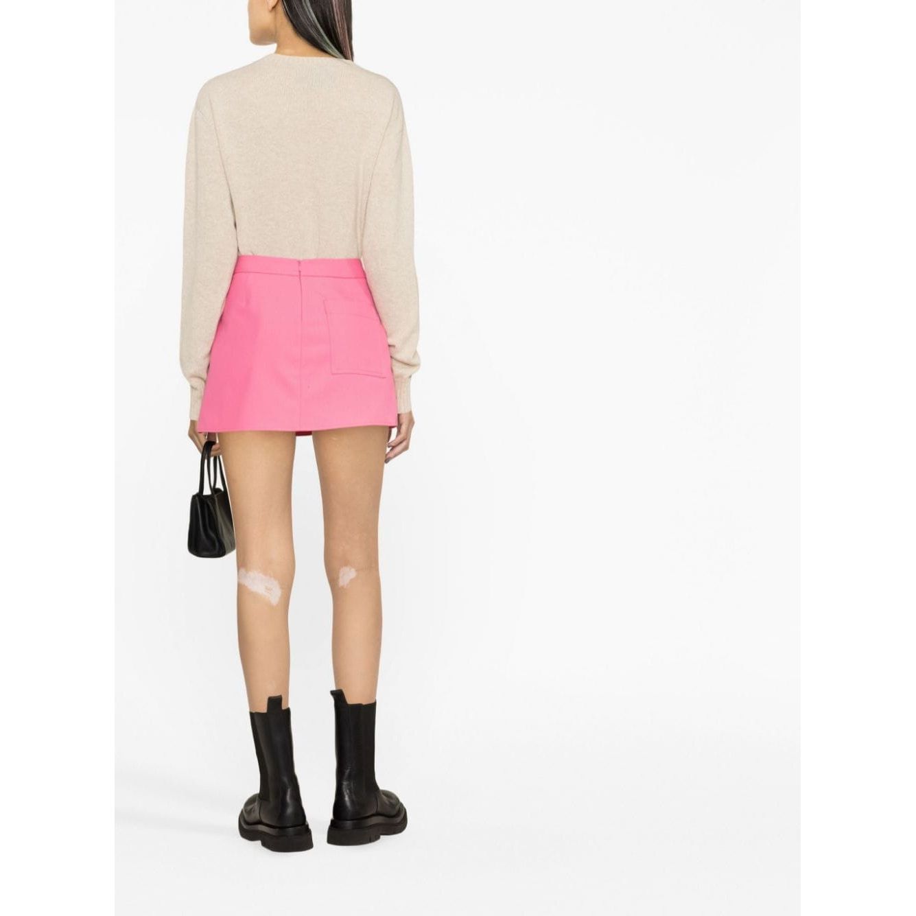 Palm Angels Skirts Fuchsia