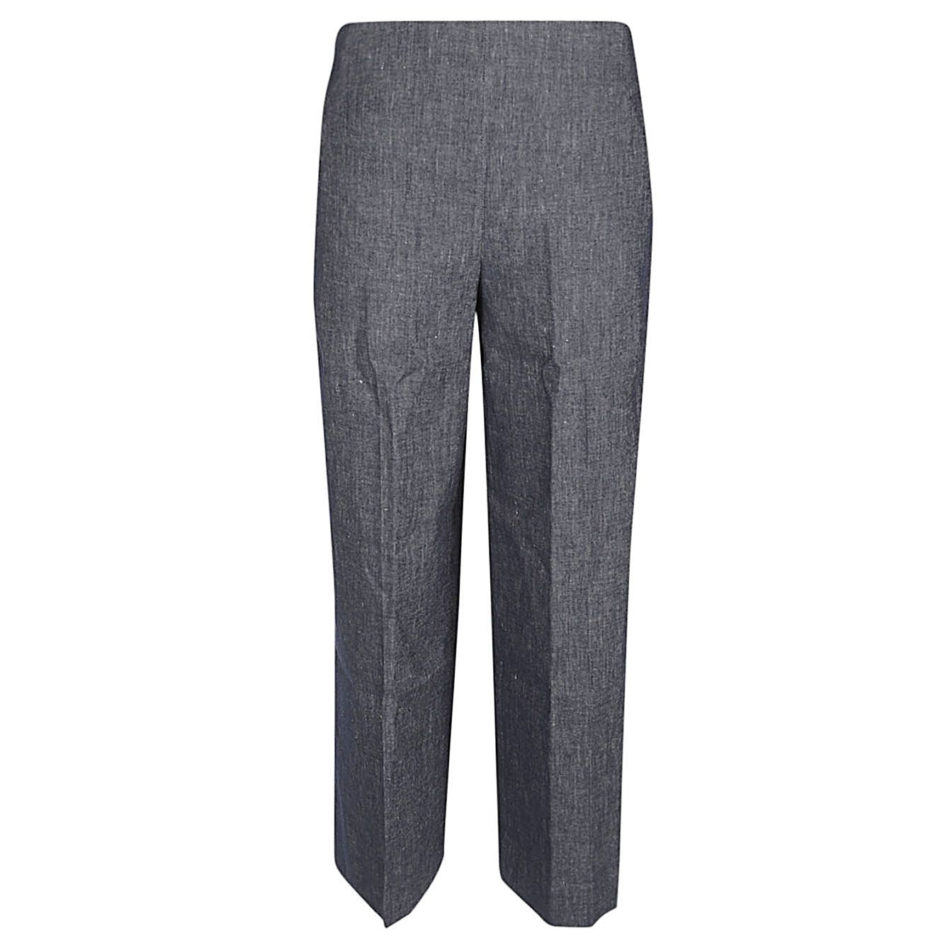 Via Masini 80 Trousers Blue