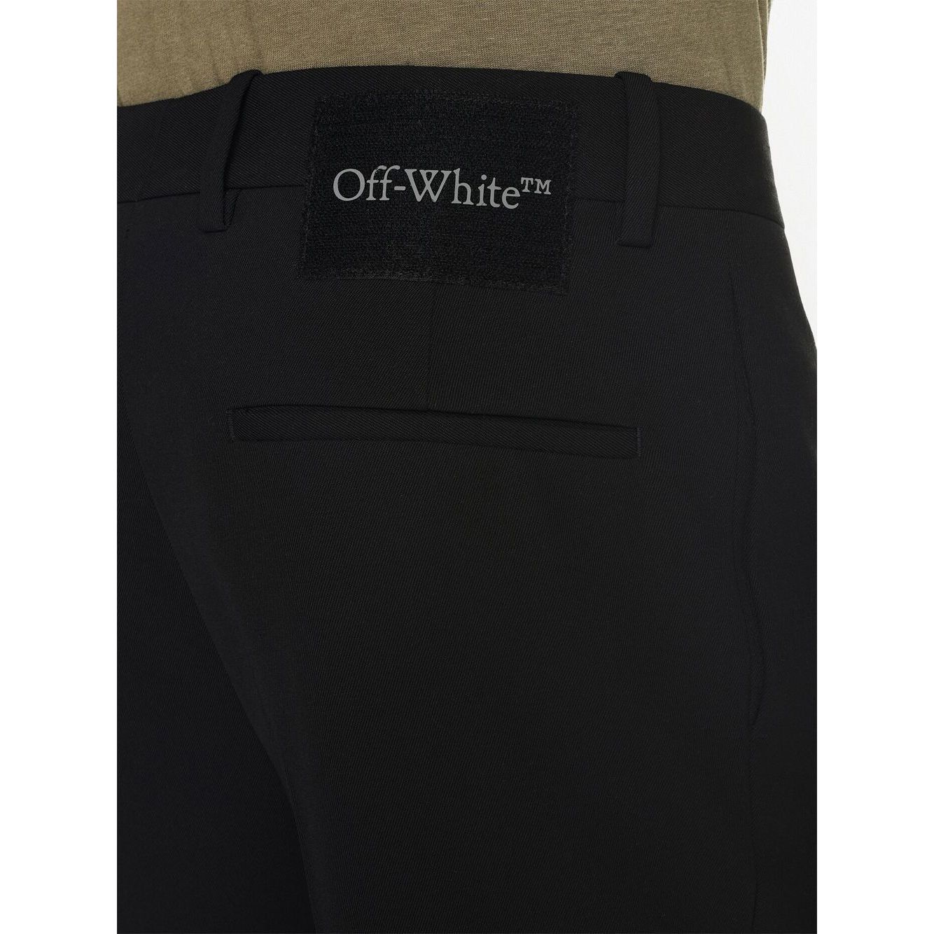 Off White Wool skinny trousers
