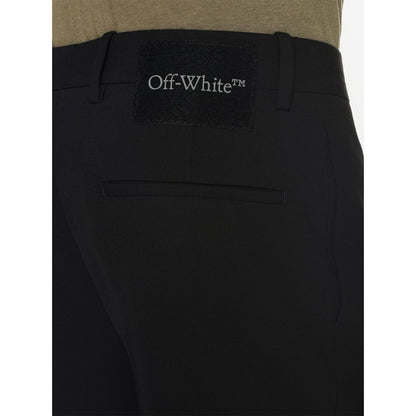 Off White Wool skinny trousers