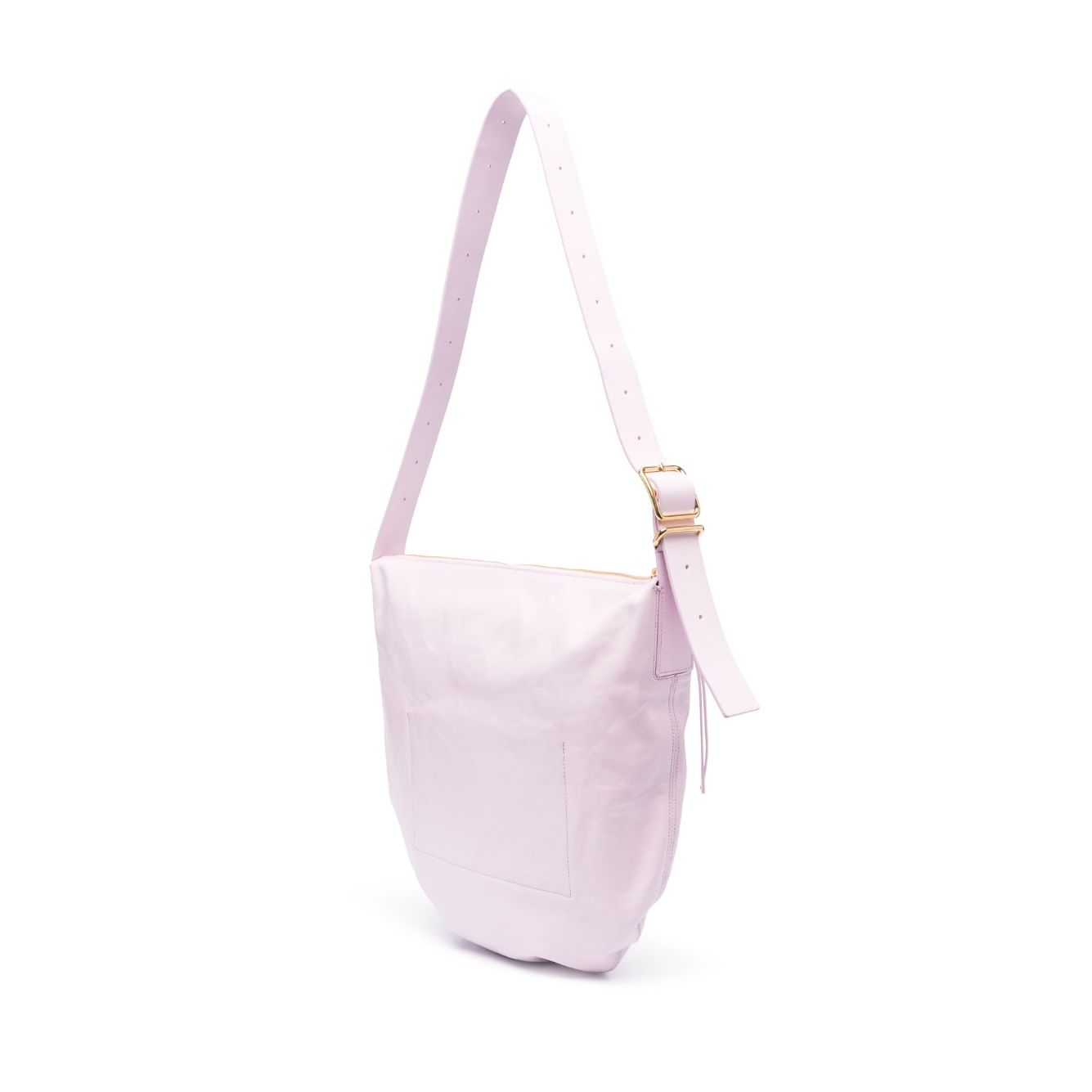Front view with bag zipped and handles upright.