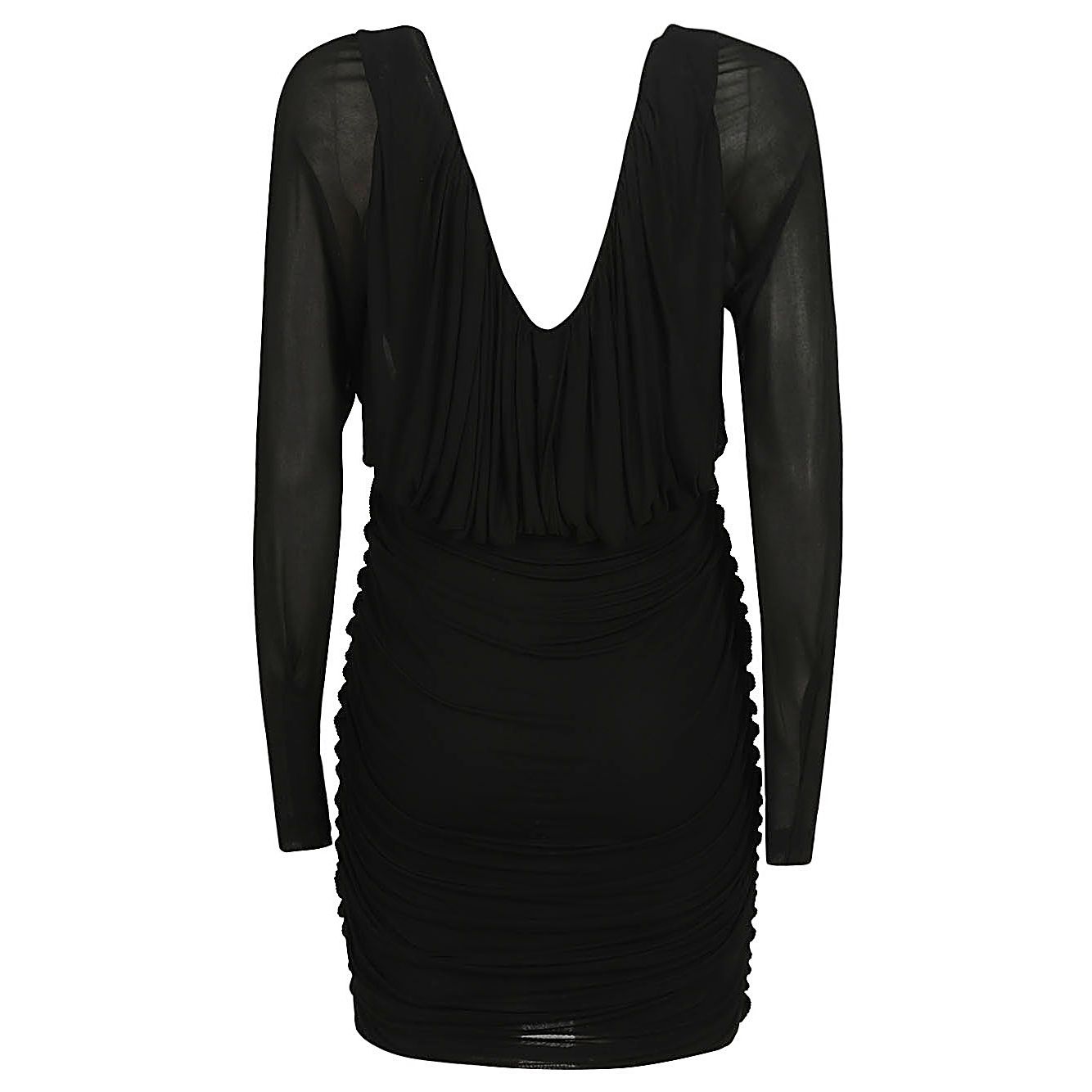 Saint Laurent Short dress with V-neck