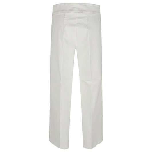 AVENUE MONTAIGNE Trousers White