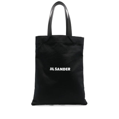 Jil Sander logo-print tote bag