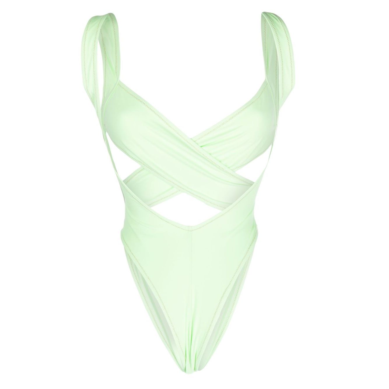 REINA OLGA Sea clothing Green Beachwear & underwear