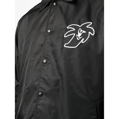 Palm Angels Jackets Black