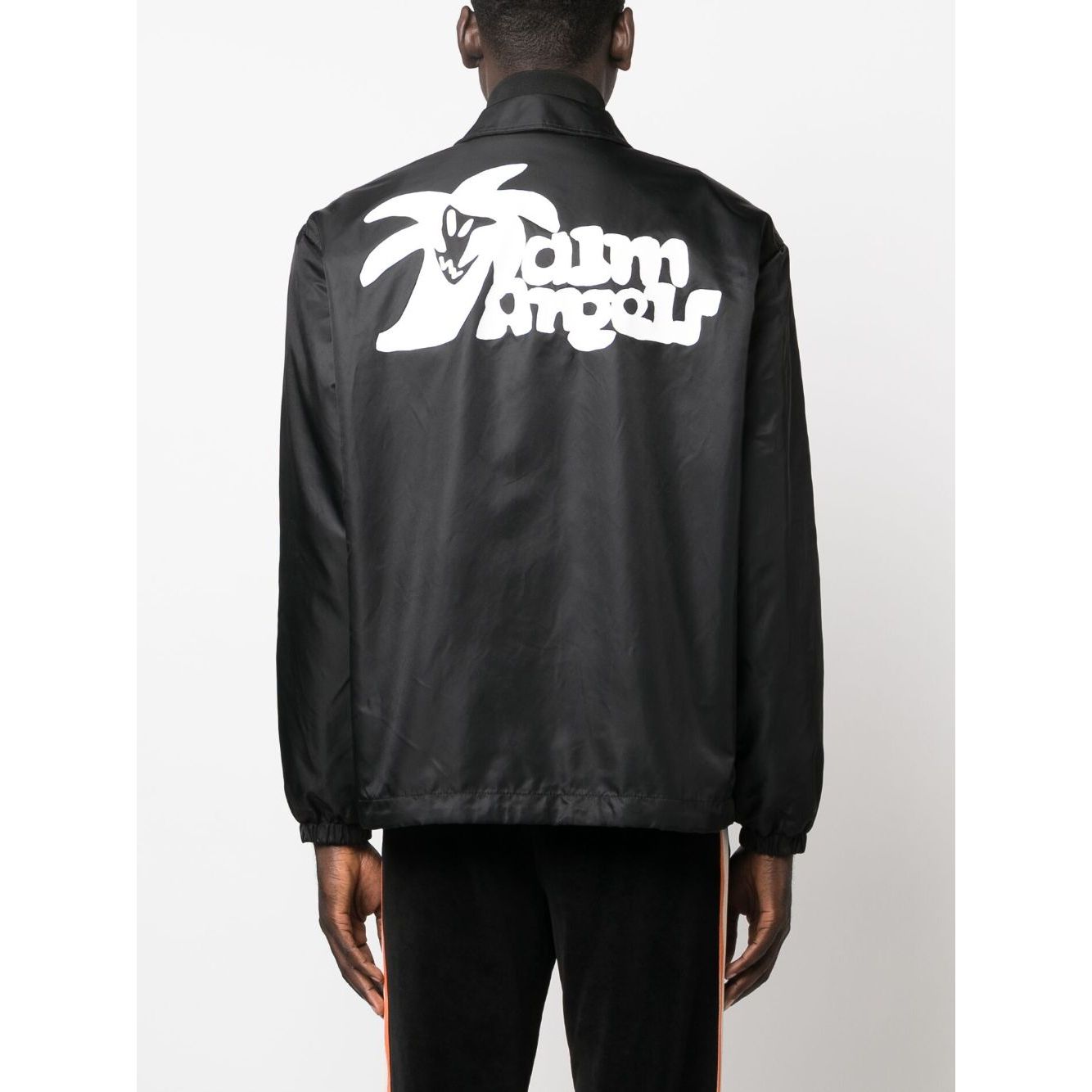 Palm Angels Jackets Black