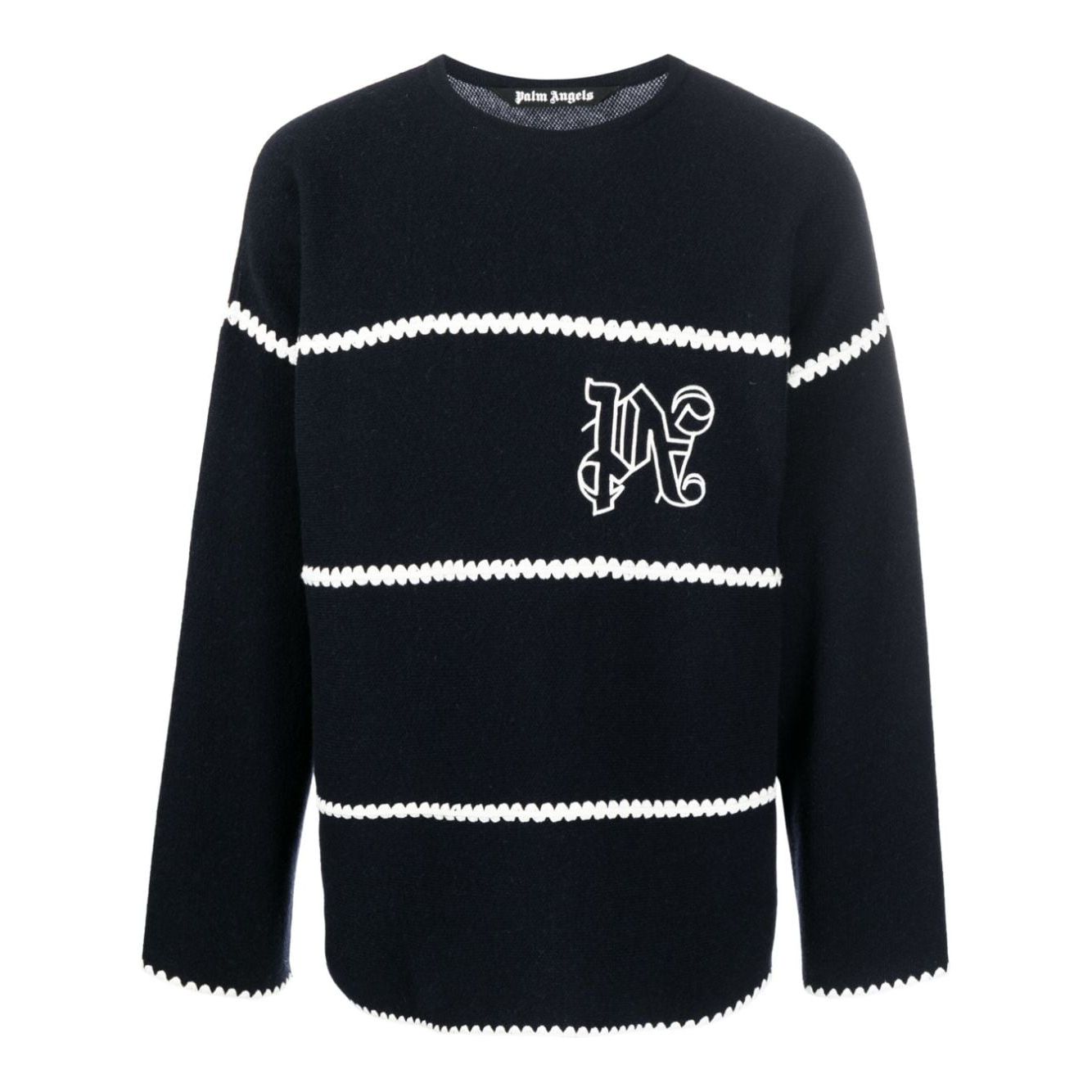Palm Angels Sweaters Blue