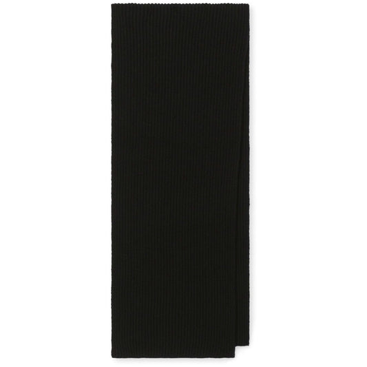 Dolce & Gabbana Fisherman’s rib cashmere scarf with DG logo