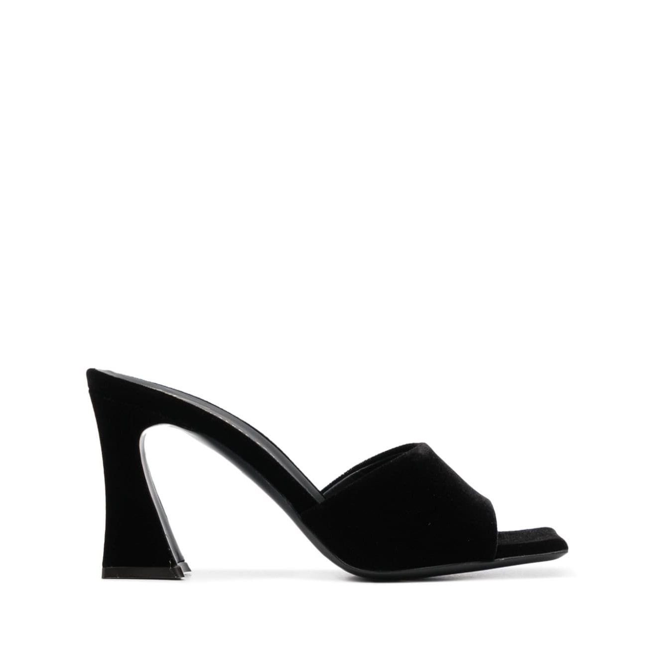 Giuseppe Zanotti Solhene 90mm velvet-effect sandals