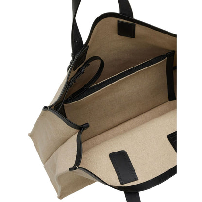 Ferragamo logo-embossed leather tote bag