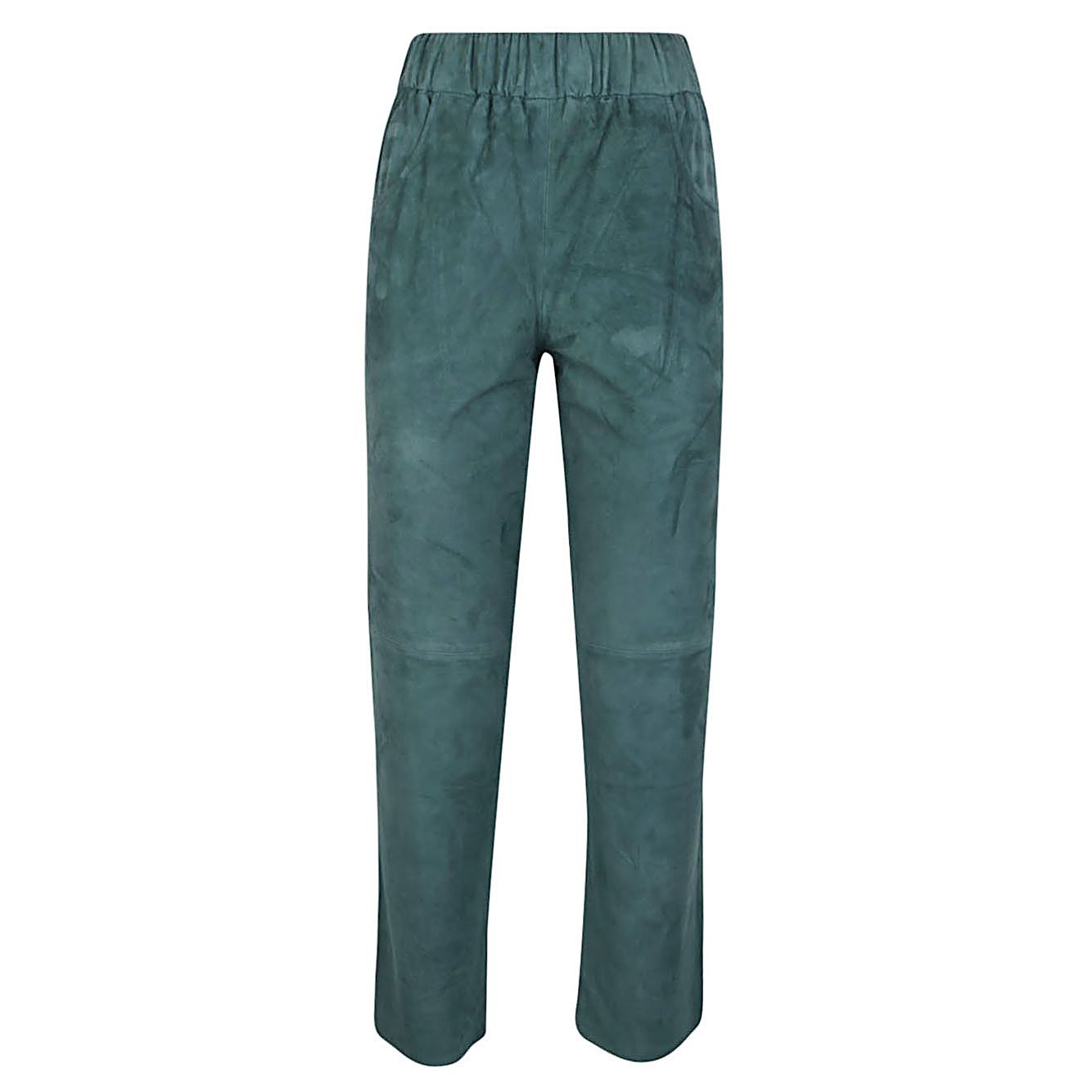 Via Masini 80 Trousers Green