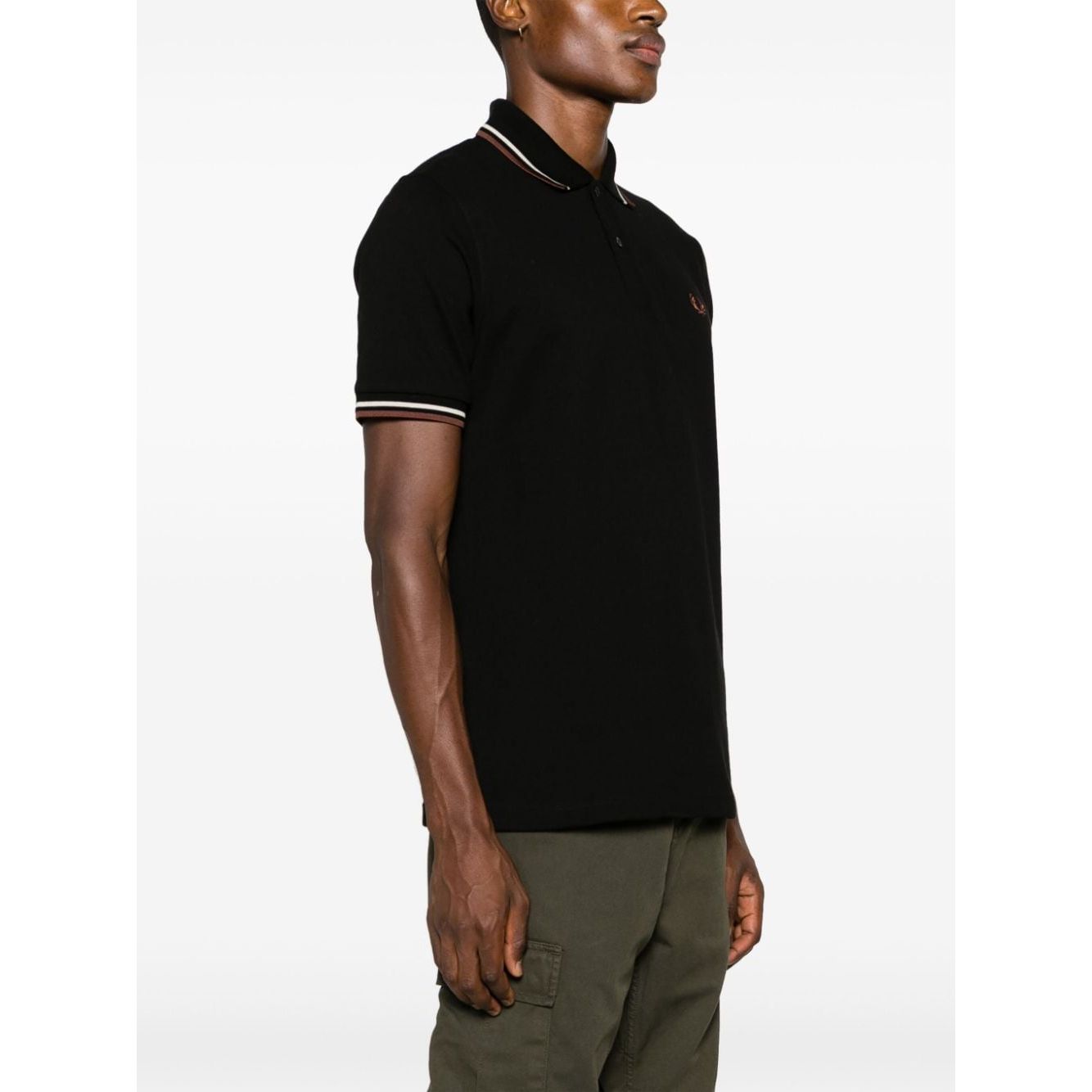 Fred Perry T-shirts and Polos Black