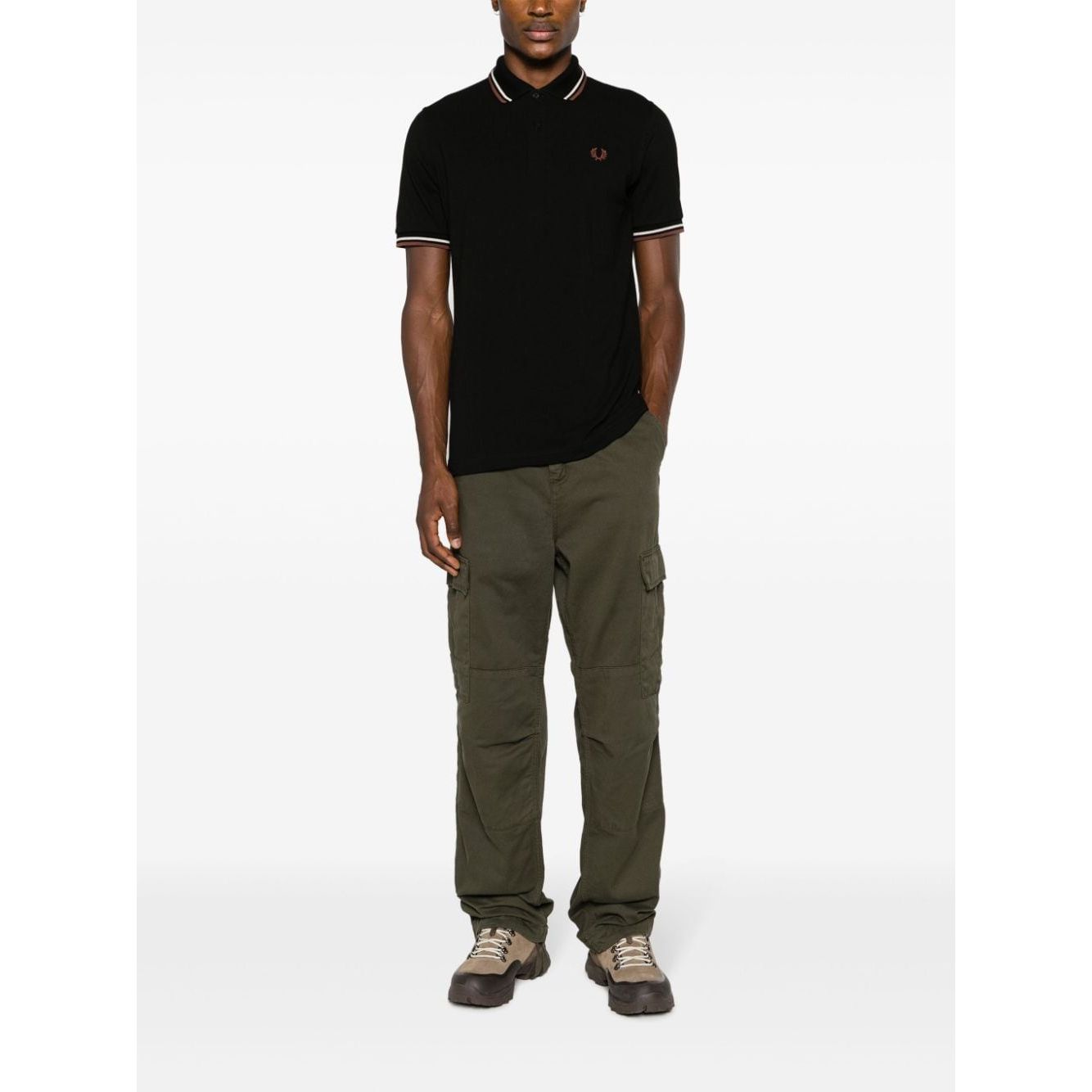 Fred Perry T-shirts and Polos Black