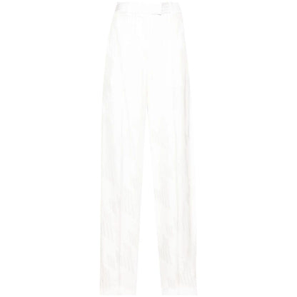 The Attico Trousers White