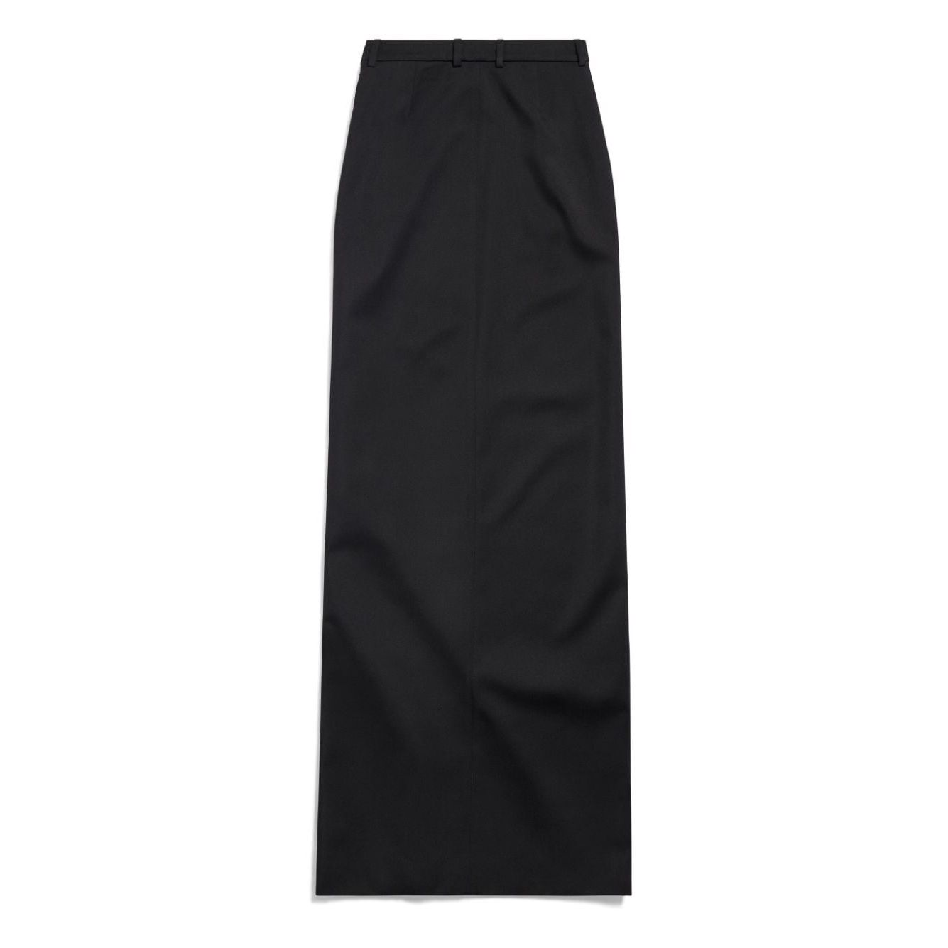 Balenciaga slit tailored maxi skirt