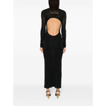 Saint Laurent Wool blend long pencil dress
