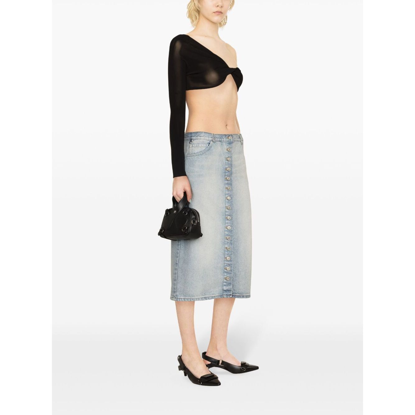 COURREGES PRE Skirts Clear Blue