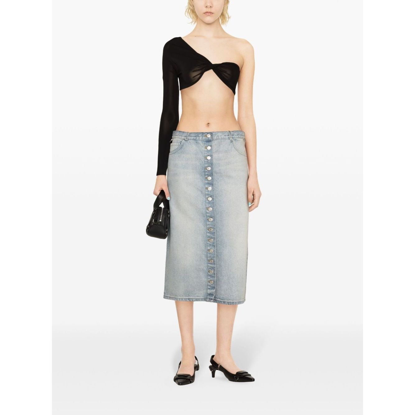 COURREGES PRE Skirts Clear Blue