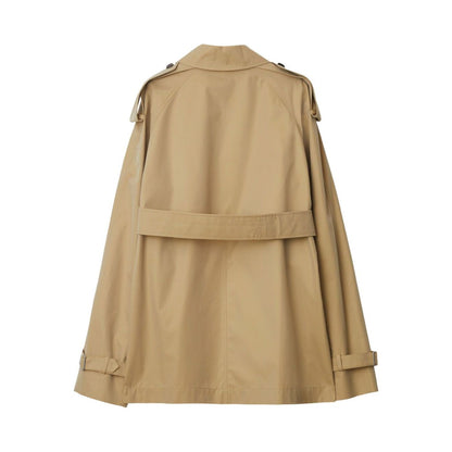 Burberry Belted Cotton Trench Coat