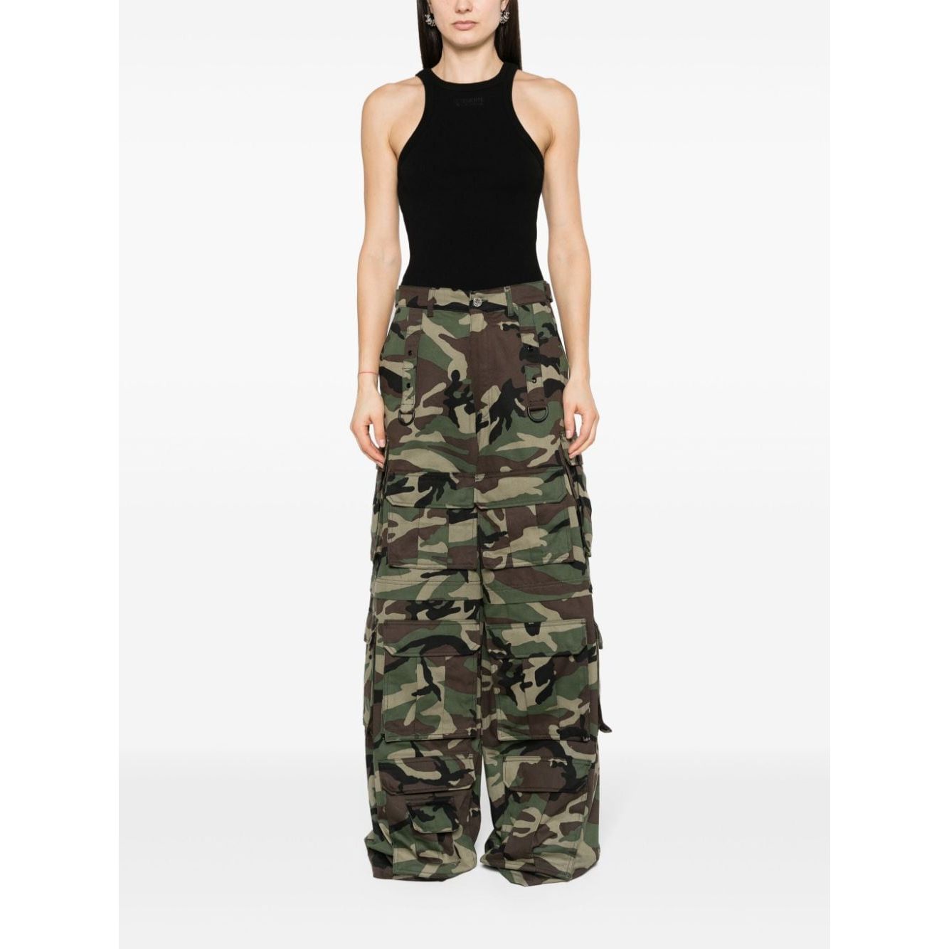 Vetements Top Black Topwear