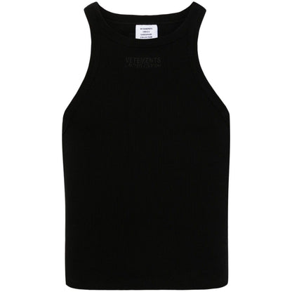 Vetements Top Black