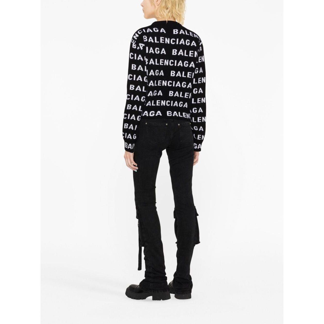 Balenciaga Logo wool sweater