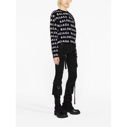 Balenciaga Logo wool sweater