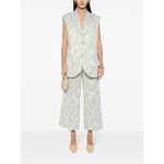 Erika Cavallini Semi-Couture Trousers MultiColour