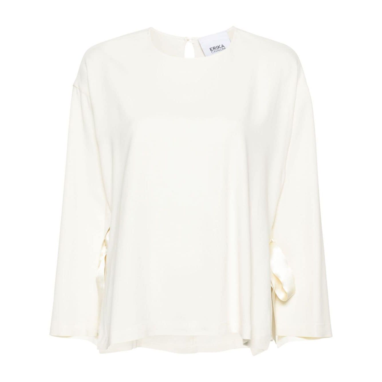 Erika Cavallini Semi-Couture Top White