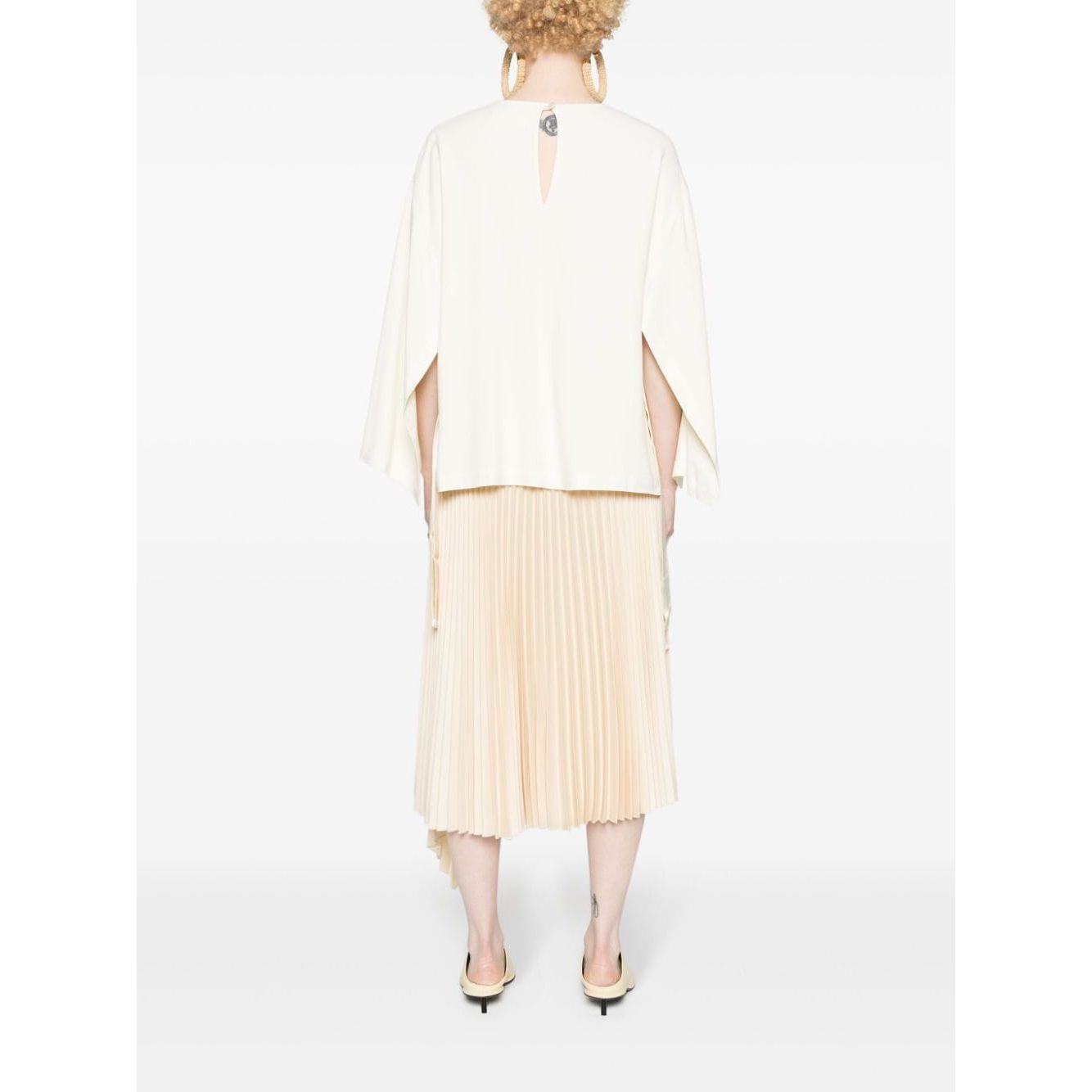 Erika Cavallini Semi-Couture Top White