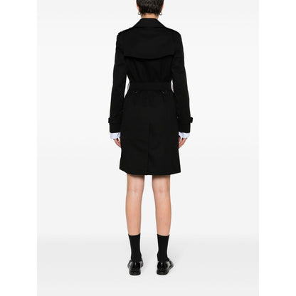 Burberry gabardine-weave trench coat Coats
