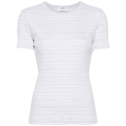 FILIPPA K T-shirts and Polos Clear Blue Topwear