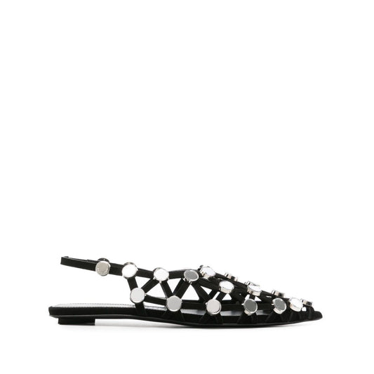 The Attico Flat shoes Black